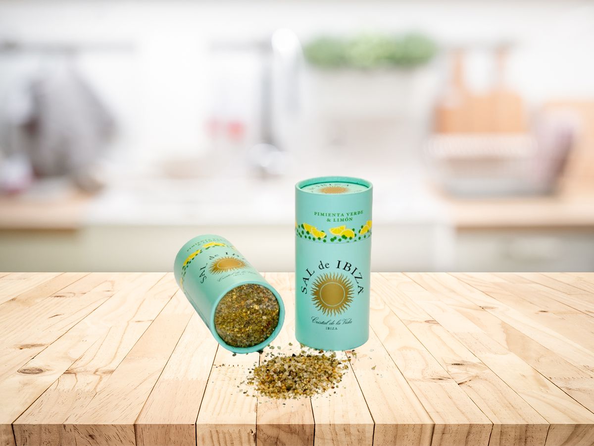 SAL de IBIZA Granito Pimienta Verde & Limon, 85g