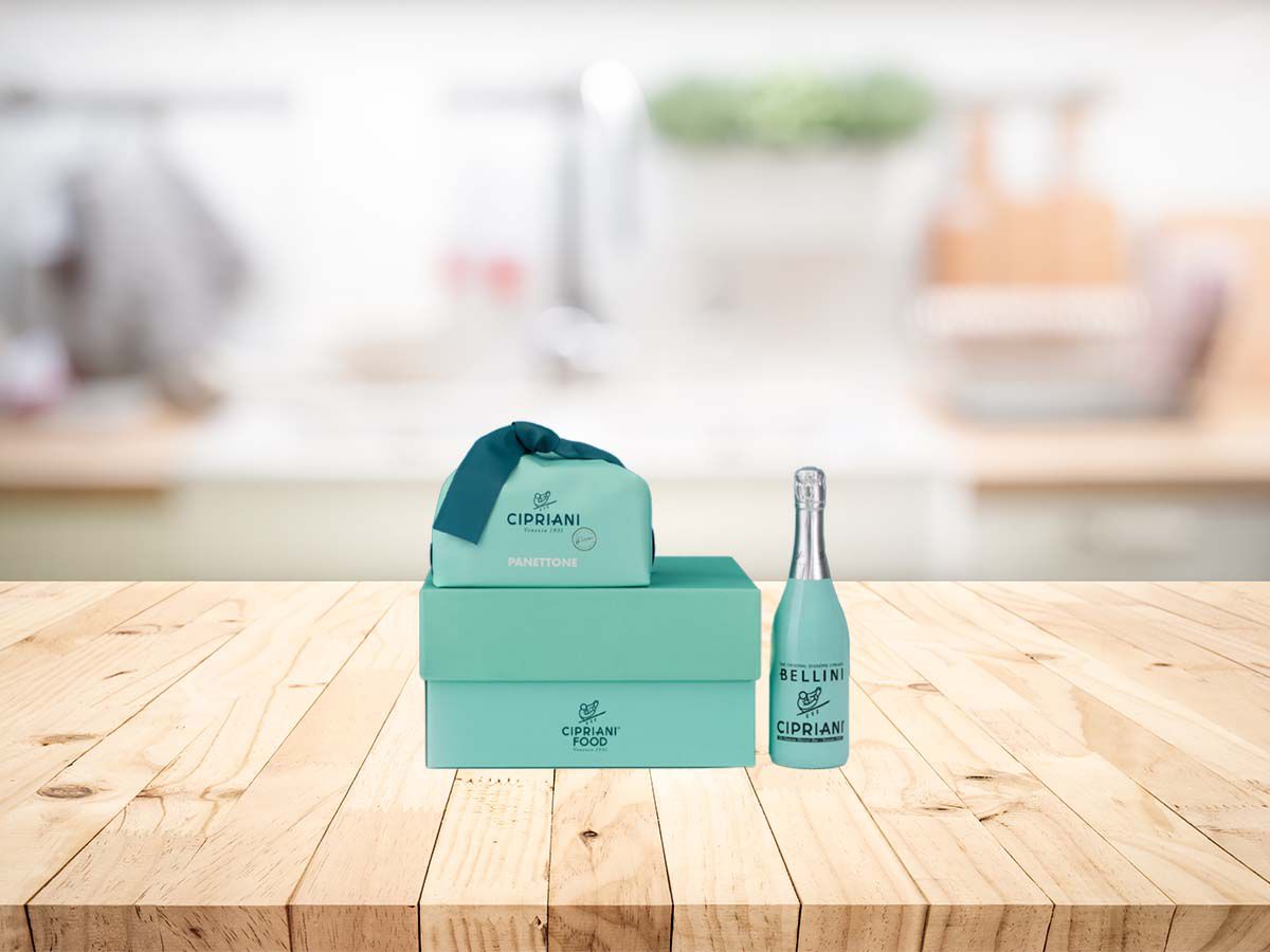 Cipriani Geschenkbox Bellini & Panettone 1.75 kg - Lieferbar ab 01. September 2025