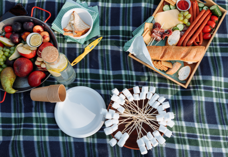 Essen für Picknick