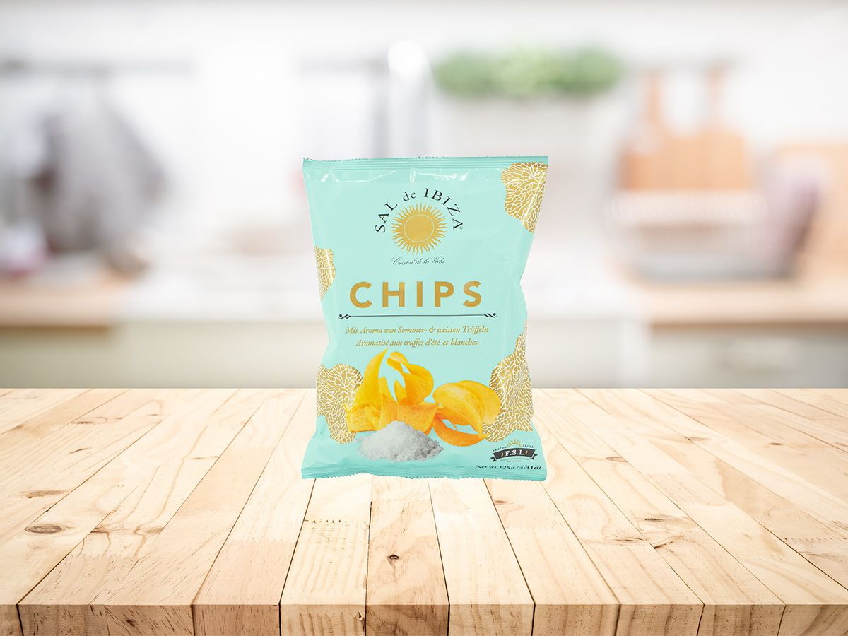 SAL de IBIZA Chips White Truffle, 125 g