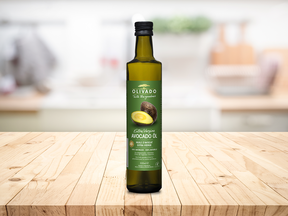 Olivado Avocado-Öl 500 ml - Dieser Artikel wird in einer nicht GFSI zertifizierten Produktion hergestellt.