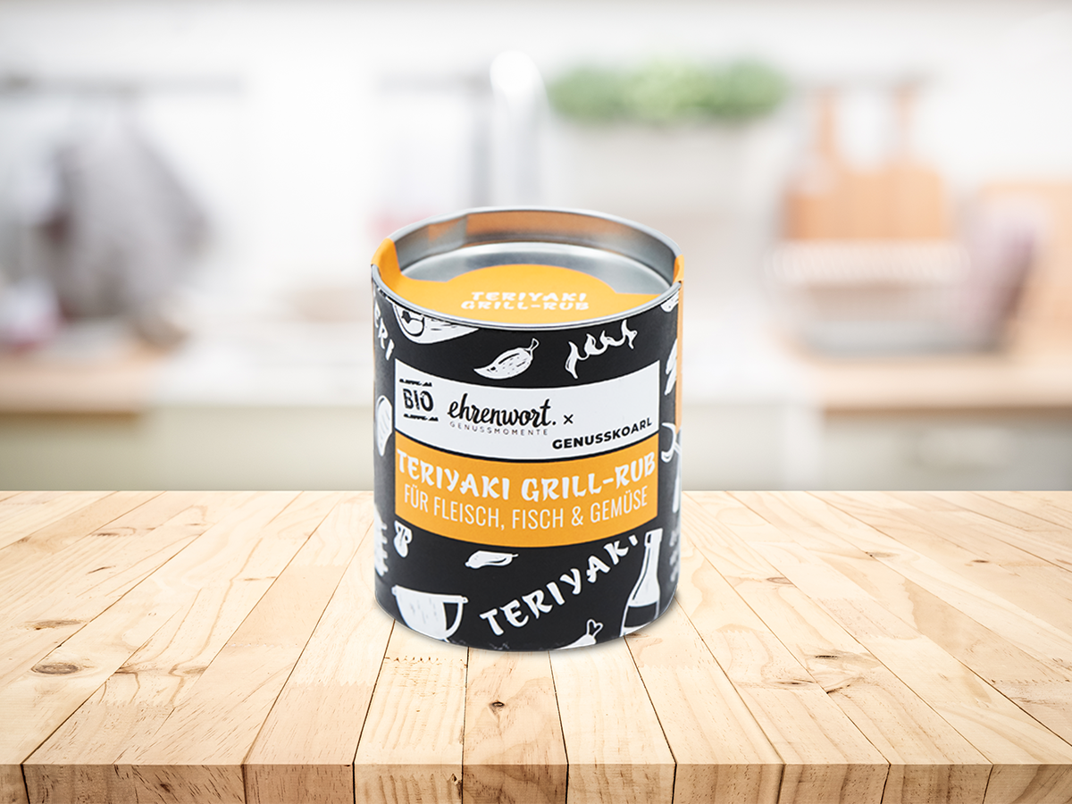 ehrenwort. BIO Teriyaki Grill-Rub für Fleisch, Fisch & Gemüse 60 g