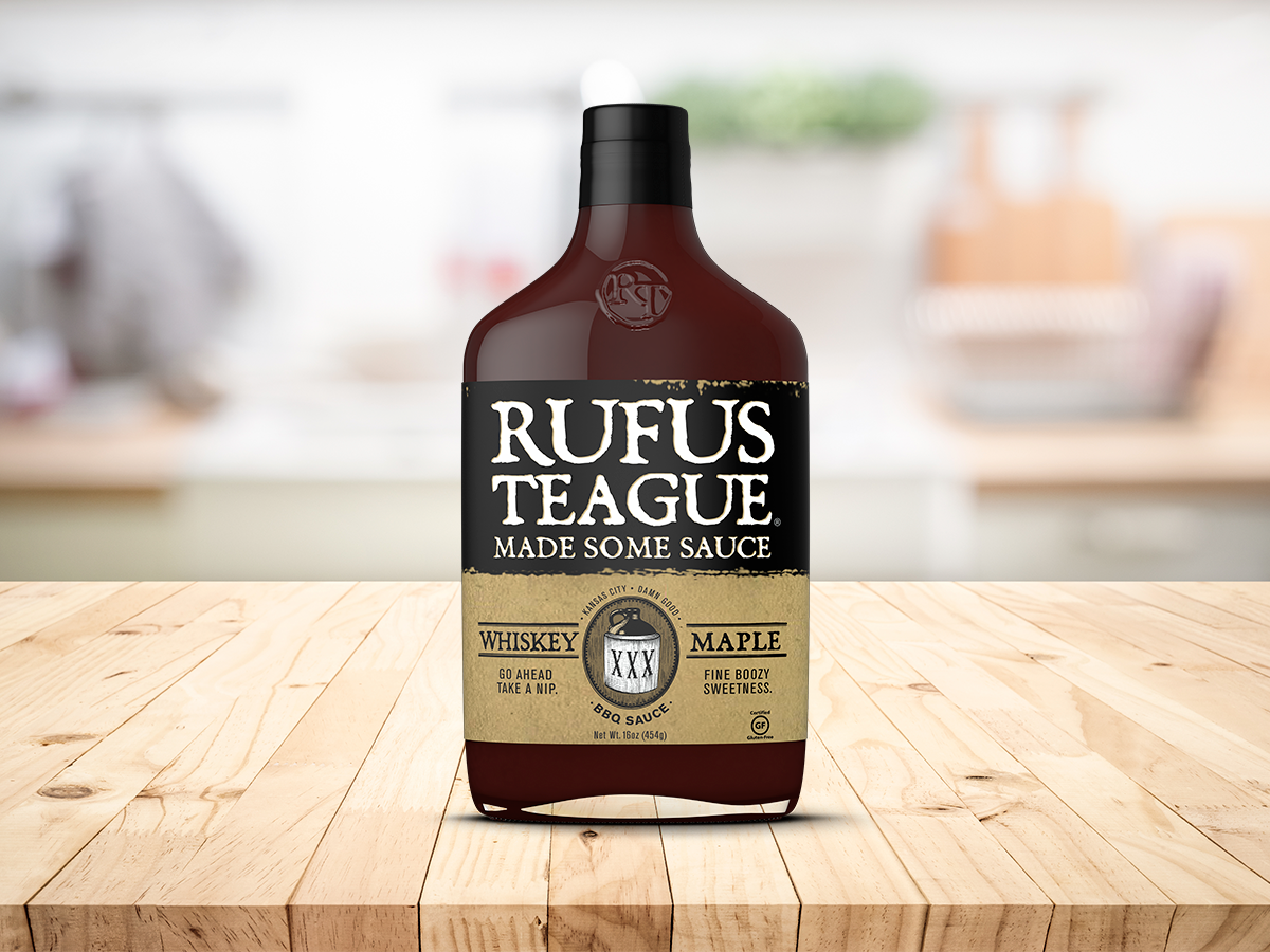 Rufus Teague BBQ Sauce Whiskey Maple 375 ml