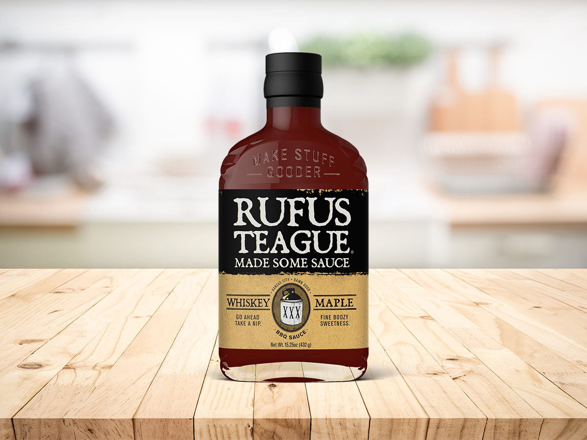 Rufus Teague BBQ Sauce Whiskey Maple 432 g
