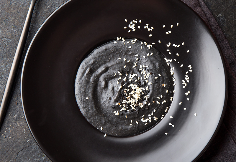 Black Tahini Hummus