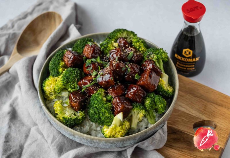 Tofu mit Broccoli