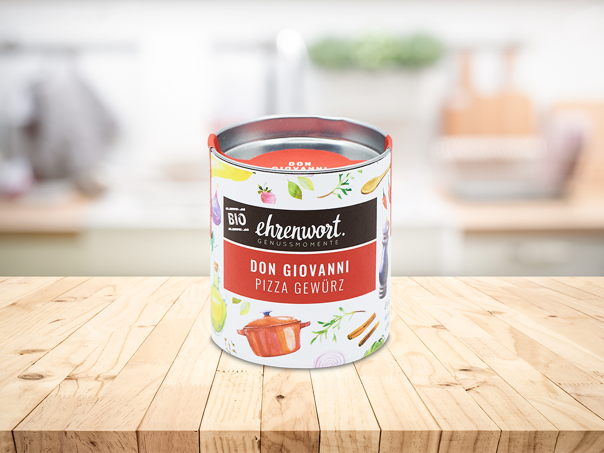 ehrenwort. BIO Don Giovanni Pizza Gewürz 23 g