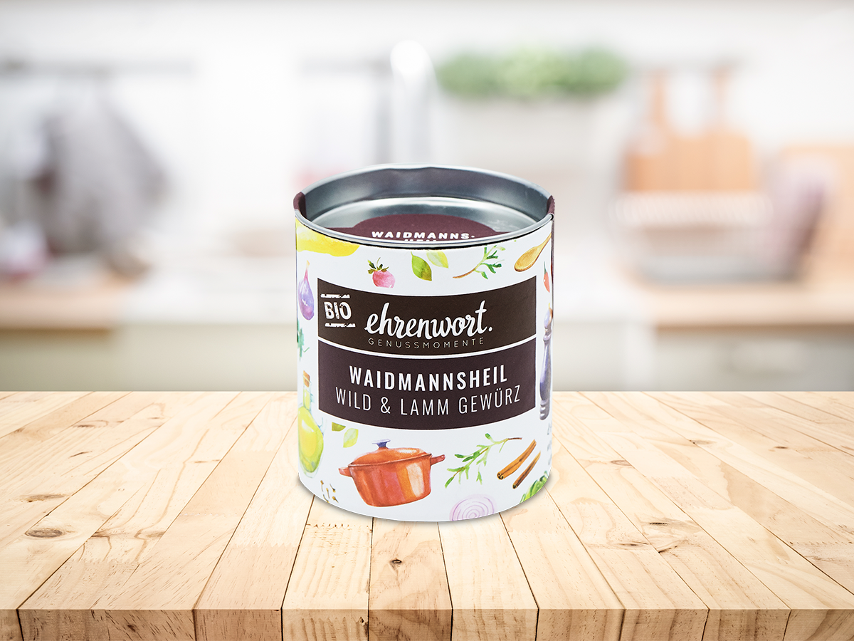 ehrenwort. BIO Waidmannsheil Wild & Lamm Gewürz 22 g