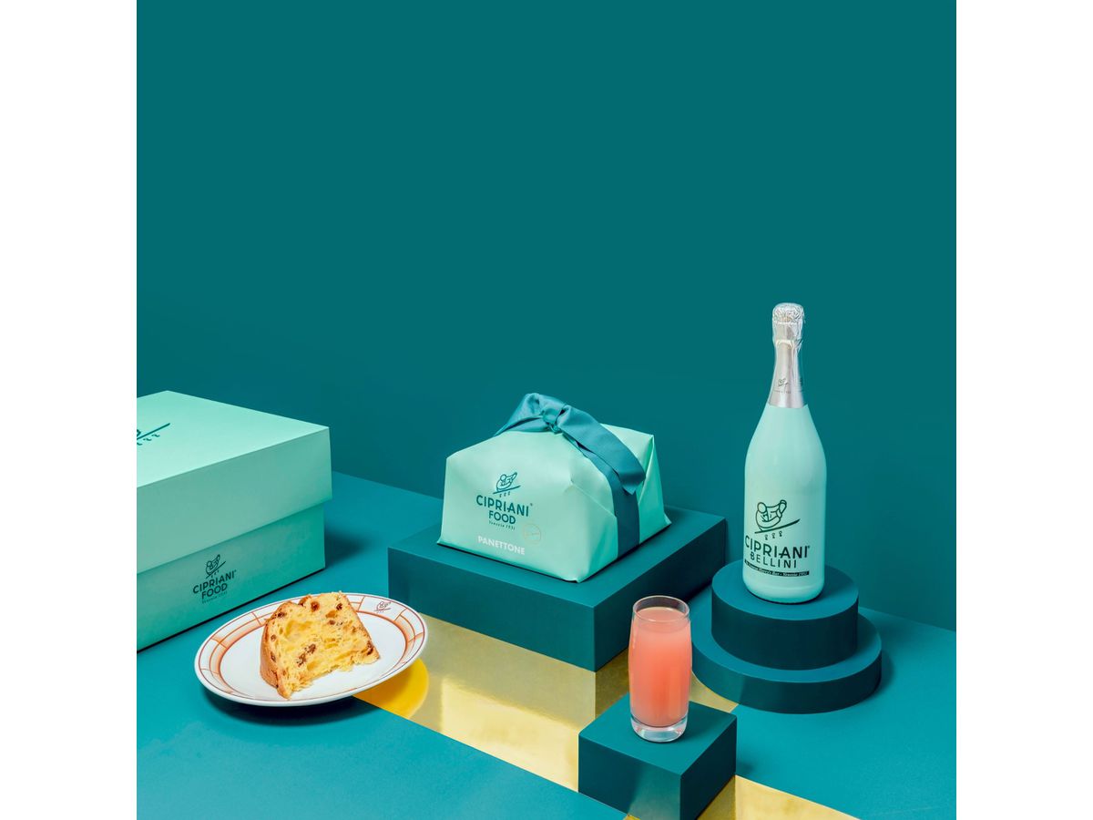 Cipriani Geschenkbox Bellini & Panettone 1.75 kg - Lieferbar ab 01. September 2025