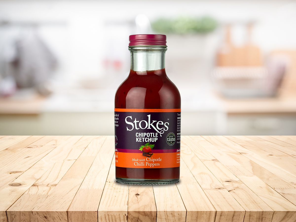 Stokes Chipotle Ketchup 300 g - MHD 30.04.2024