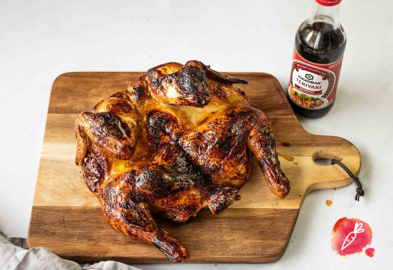 Poulet mit Kikkoman Teriyaki Marinade