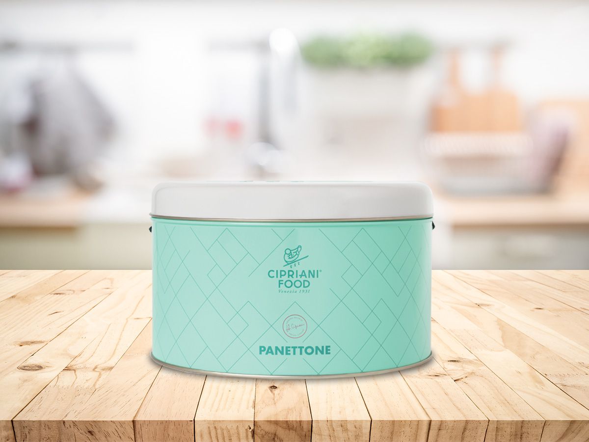 Cipriani Panettone in der Dose 1 kg - Saisonartikel