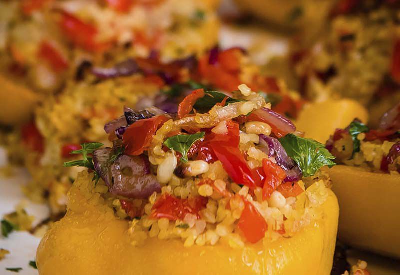 gefüllte Paprika