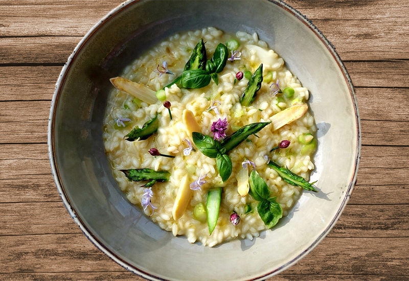 Spargelrisotto