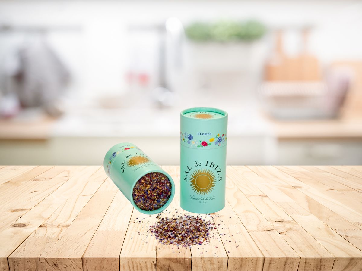 SAL de IBIZA Granito con Flores 75g