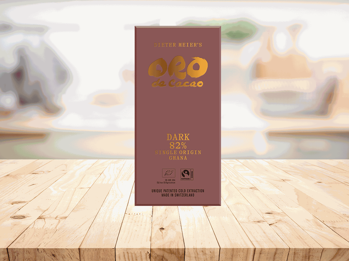 Dunkle Schokolade GHA 82% BIO FT 80g