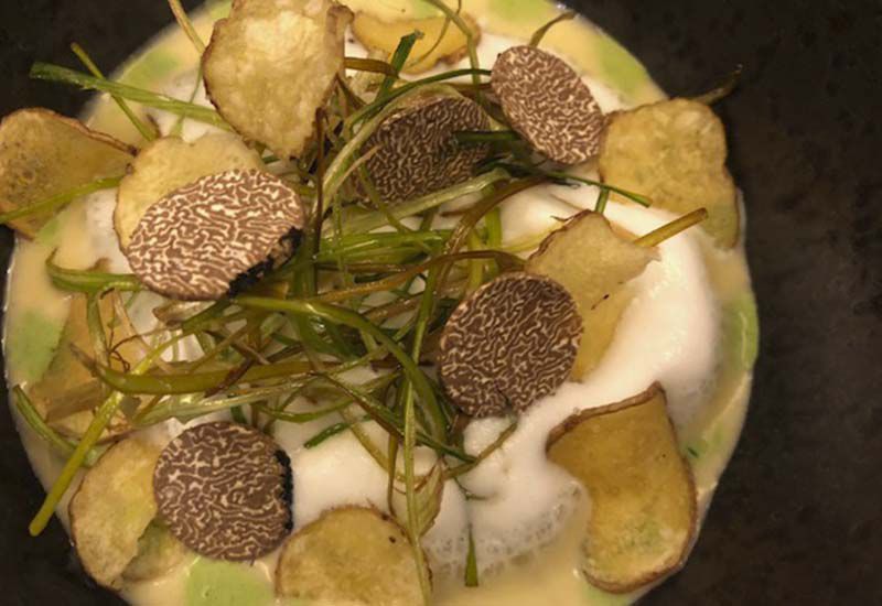 Kartoffel Lauch Suppe