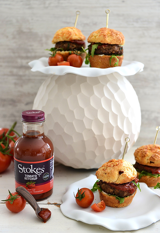 Mini Burger Muffin