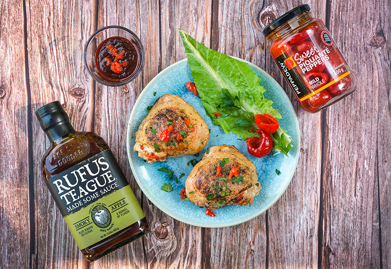 Poulet gefüllt mit Peppadew