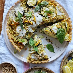 Spinat Feta Quiche