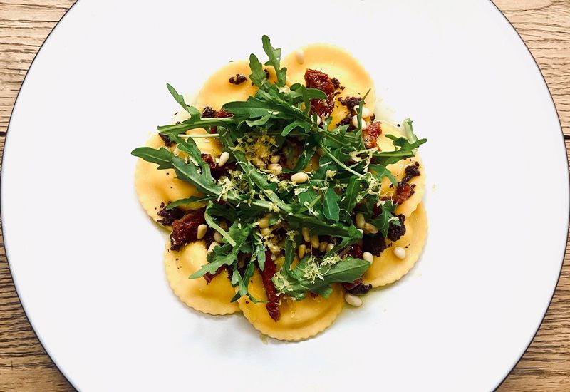 Mediterrane Ravioli