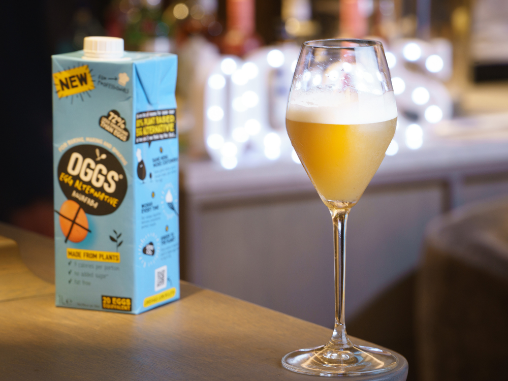 Cocktail mit OGGS Aquafaba