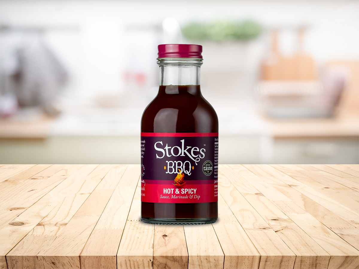 Stokes Hot & Spicy BBQ Sauce 315 g